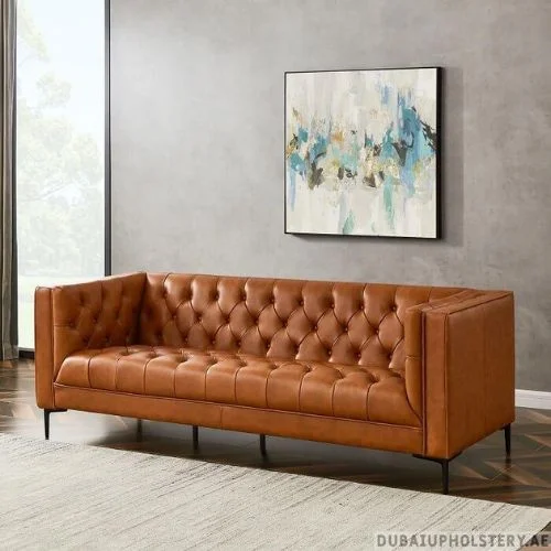 Leather upholstery