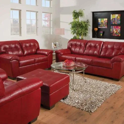 Leather upholstery
