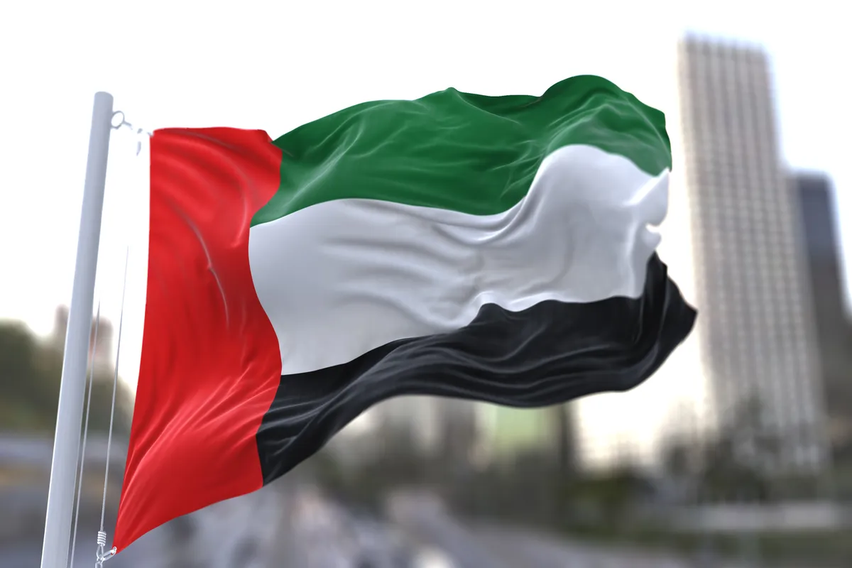 UAE Flags