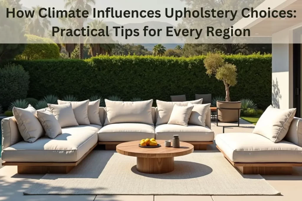 How Climate Influences Upholstery Choices: Practical Tips for Every Region