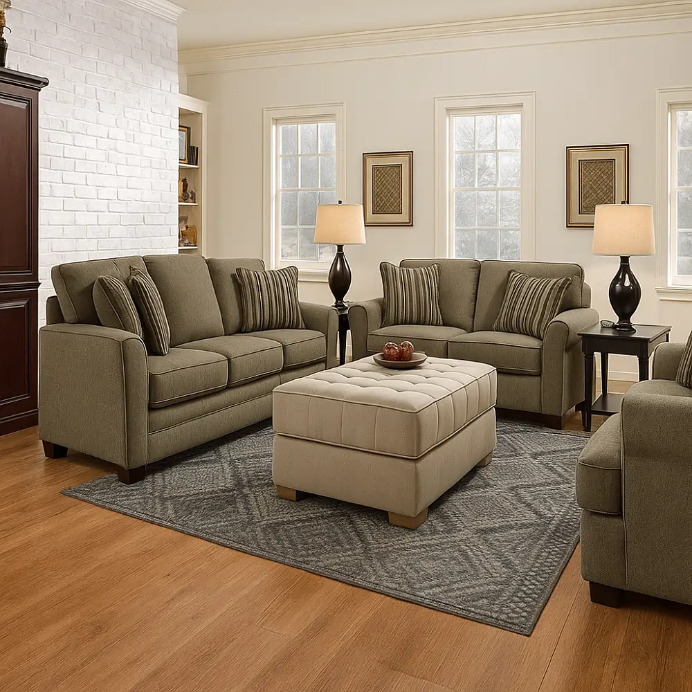 Rectangle Ottoman Residential Rectangle Ottoman Residential