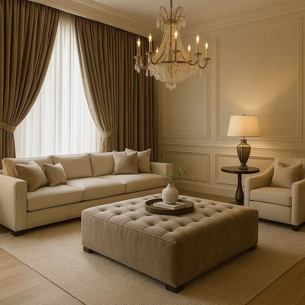 Square Ottoman Residential Square Ottoman Residential