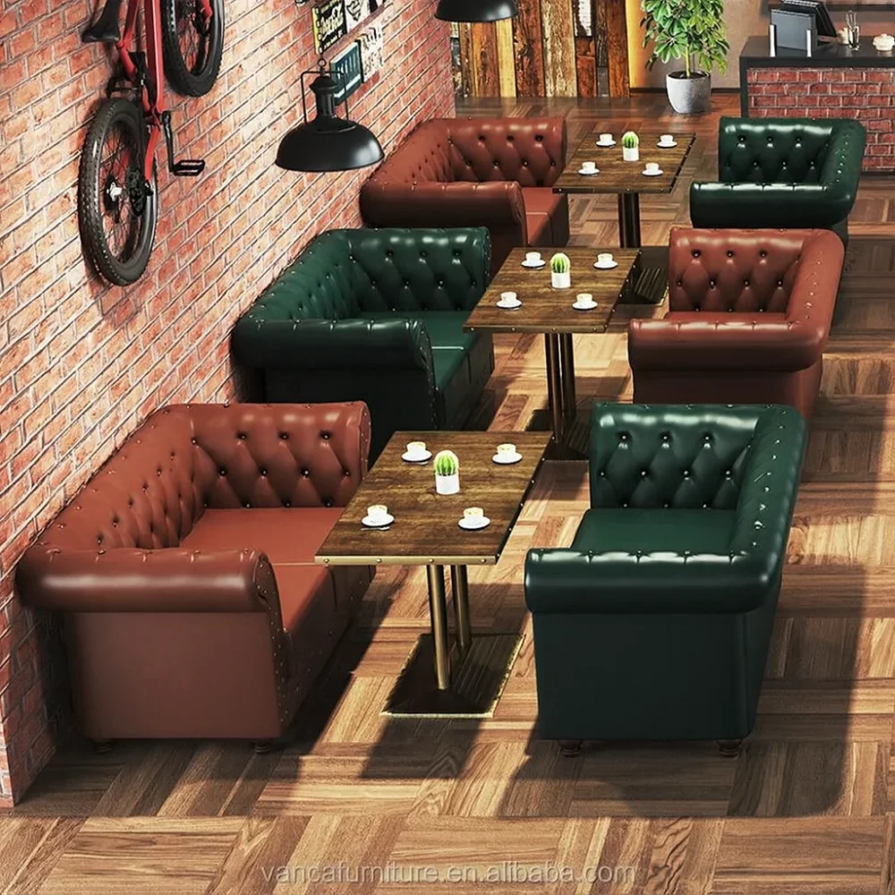 Commercial Custom Chesterfield Sofa