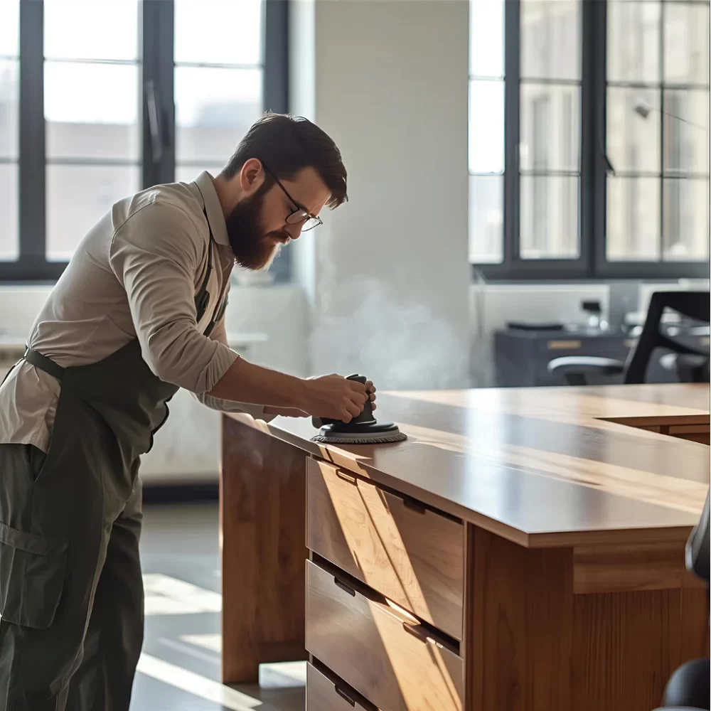 Commercial Furniture Polishing