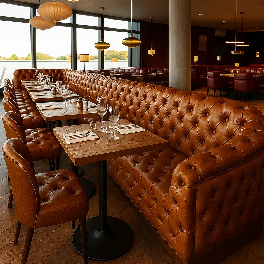 Commercial Leather Upholstery