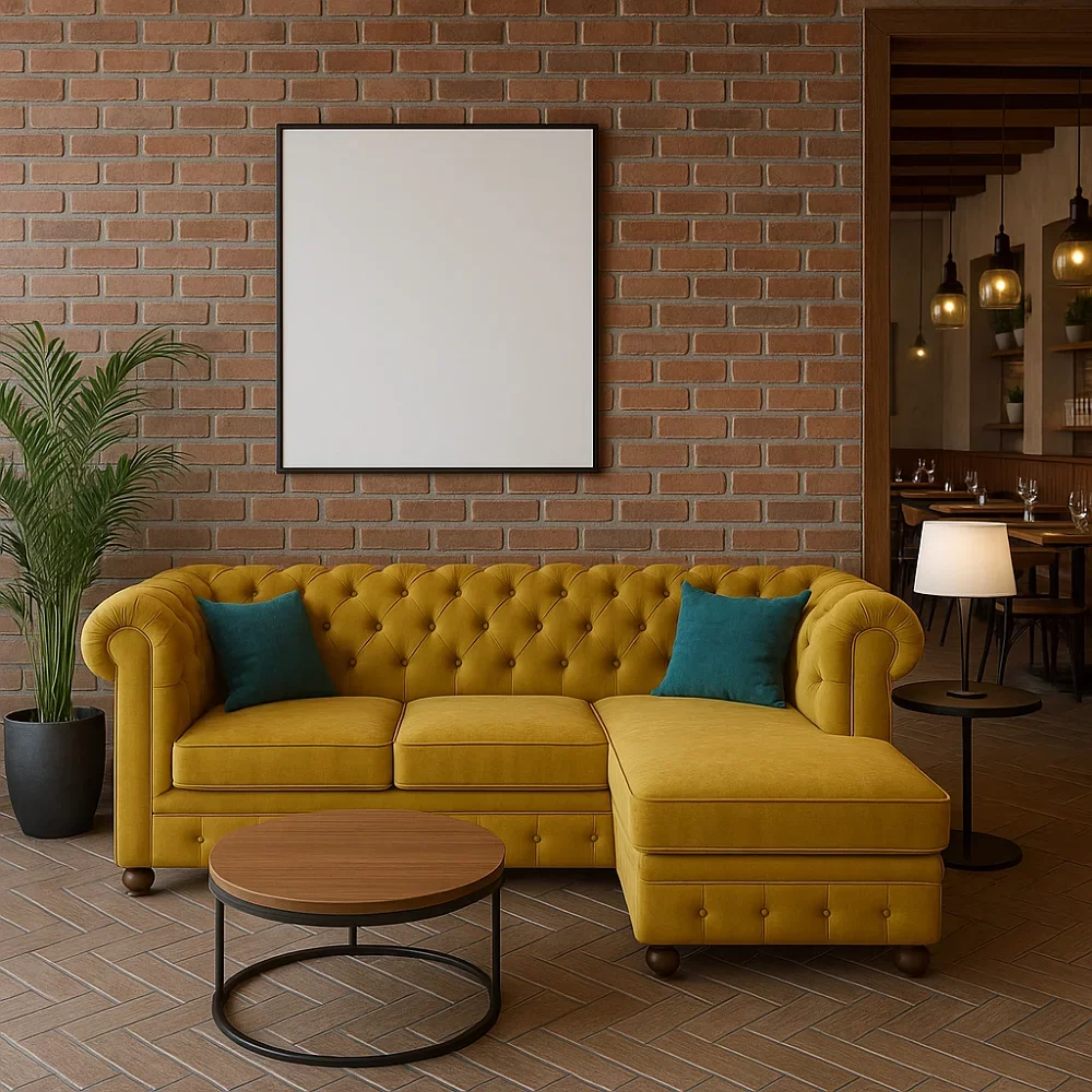 Custom L-Shaped Sofa [Commercial]