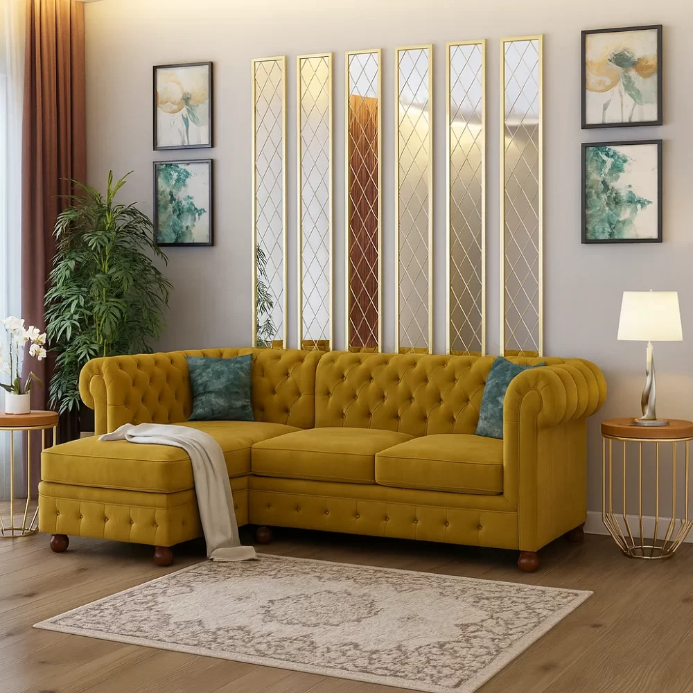 Custom L-Shaped Sofa [Residential]