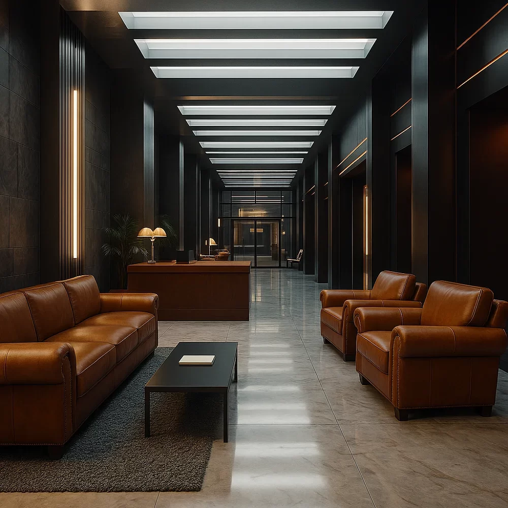 Custom Leather Couches [Commercial]