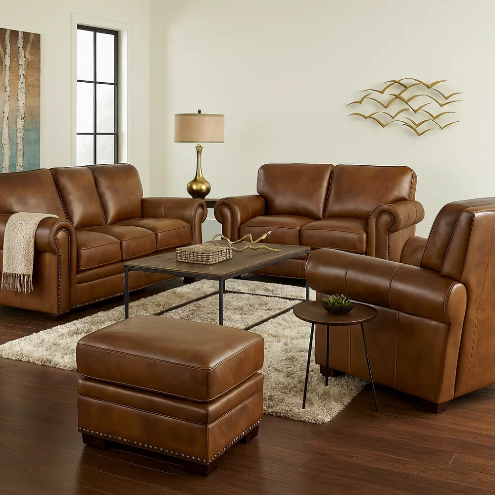 Custom Leather Couches [Residential]
