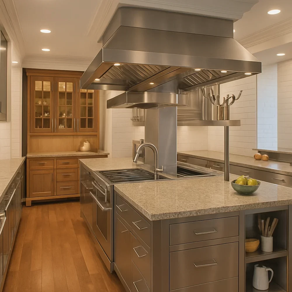 Custom Made Kitchen Cabinets [Commercial}