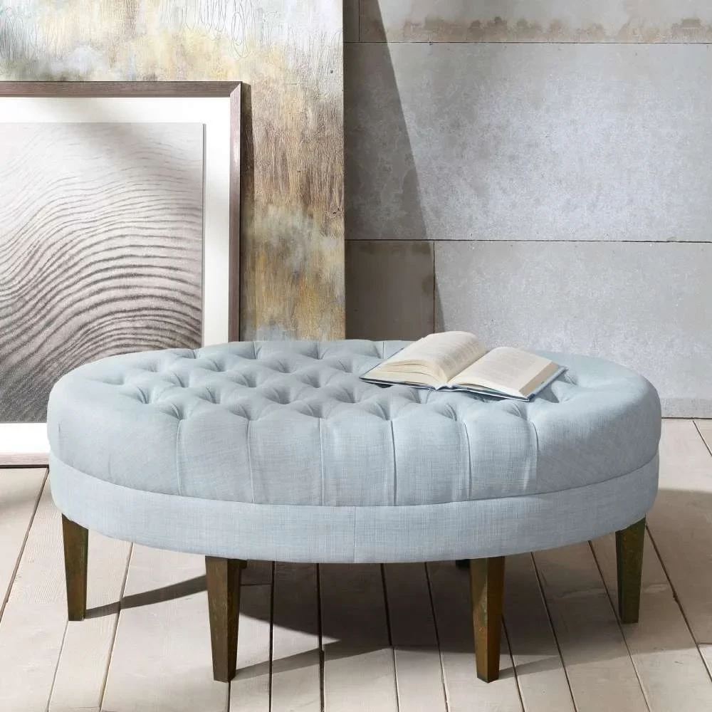 Oval Ottoman