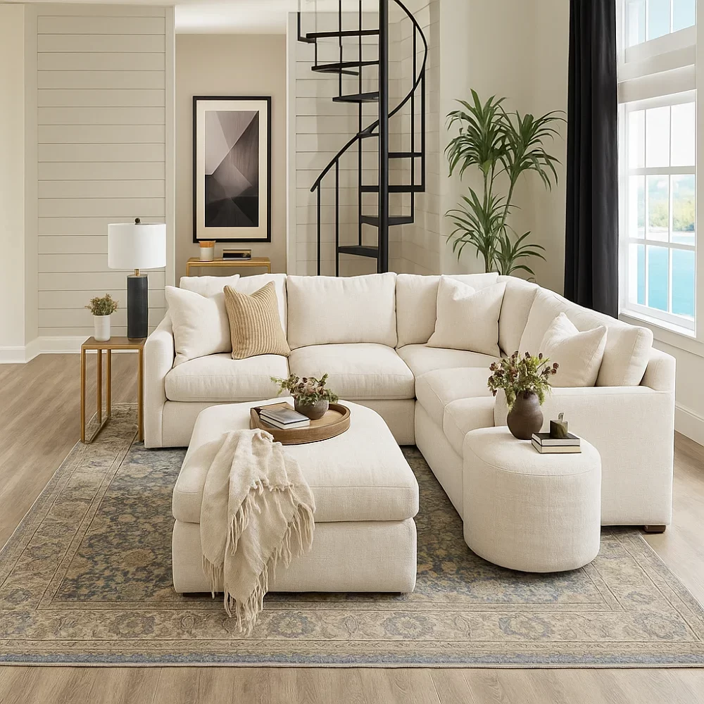 Residential Custom Sectional Couch