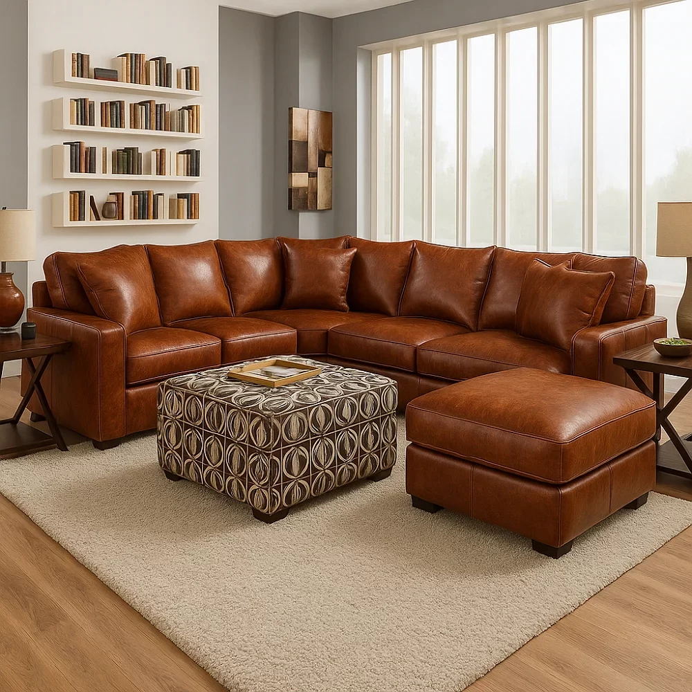 Residential Leather Upholstery