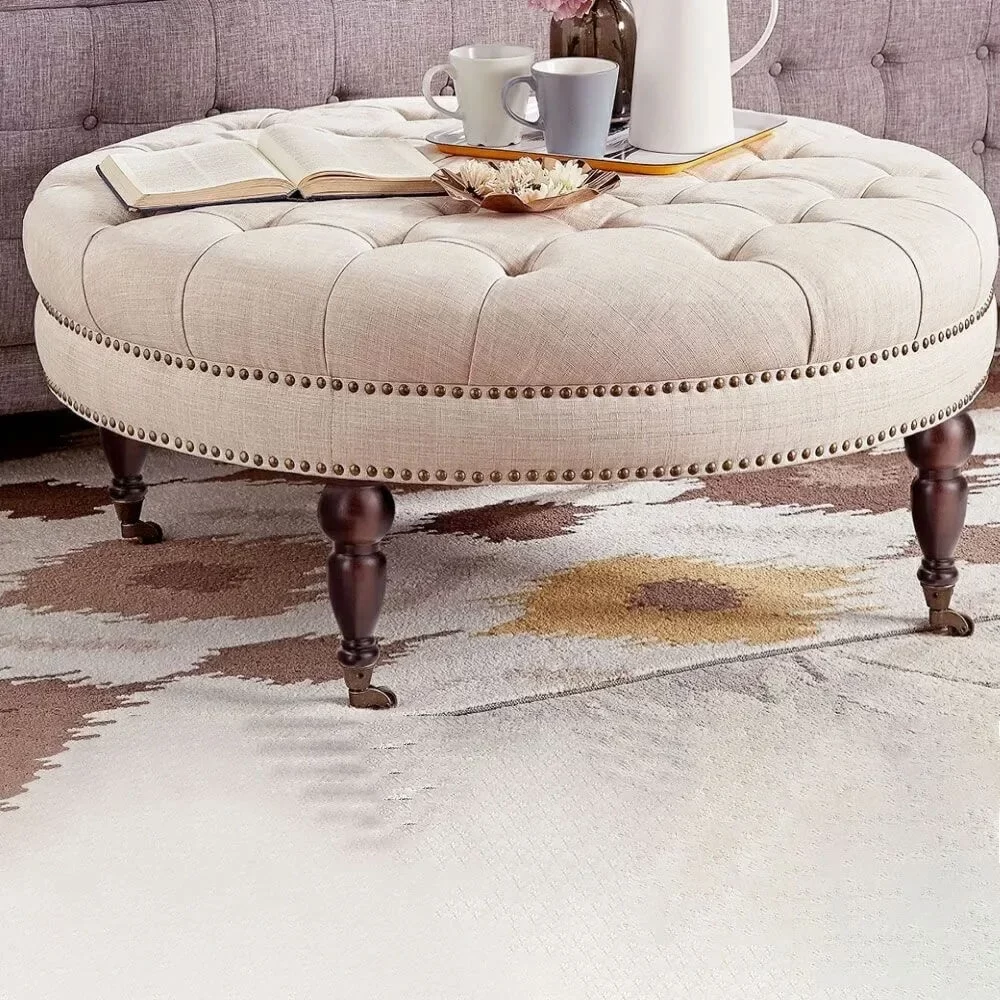 Round Ottoman 8
