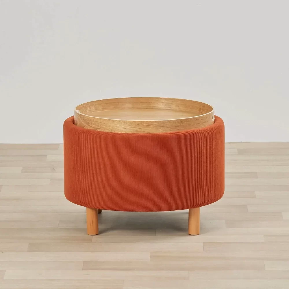Tray Top Ottoman 19