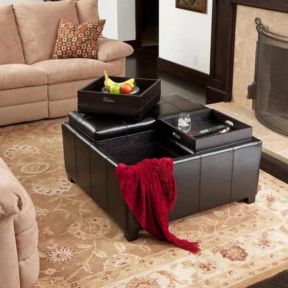 Tray Top Ottoman