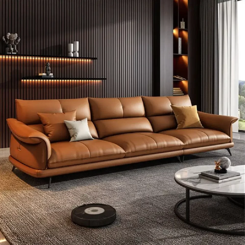 leather sofa