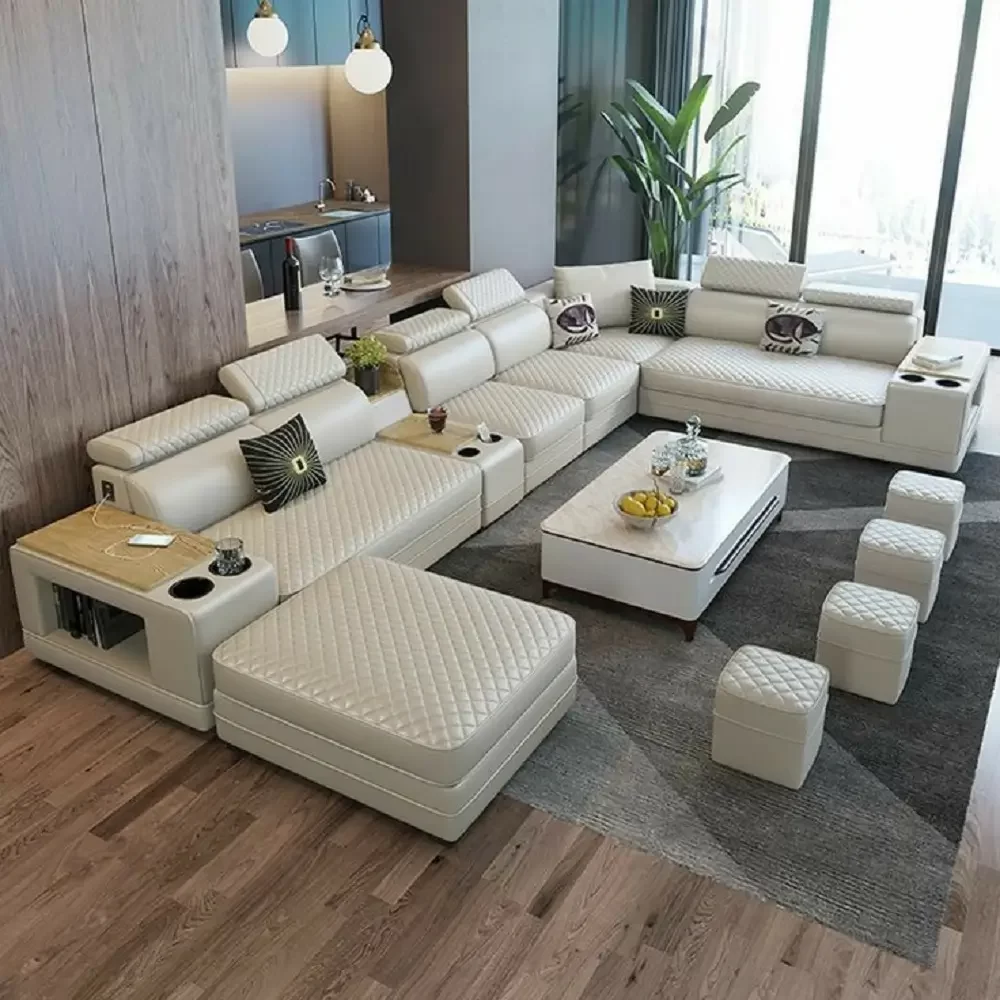 custom u shape sofa 2